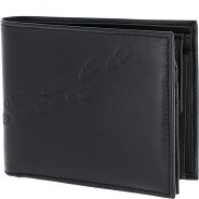 oxmox Leather Porte-monnaie Protection RFID Cuir véritable 12 cm Foto du produit
