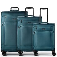 d&n Travel Line 9804 4 roues Set de valises 3 pièces avec soufflet d'extension Foto du produit