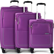 American Tourister Air Wave 4 roulettes Set de valises 3 pièces avec soufflet d'extension Foto du produit