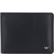 Golden Head Polo Porte-monnaie Protection RFID Cuir véritable 12.5 cm Foto du produit