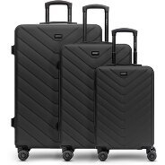 Redolz Essentials 07 3-SET 4 roulettes Set de valises 3 pièces Foto du produit