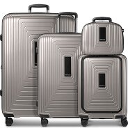 Redolz Essentials14 Set de valises à 4 roulettes Beautycase 4pcs avec soufflet extensible Laptopfach Foto du produit