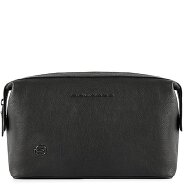 Piquadro Black Square Trousse de toilette Cuir véritable 23 cm Foto du produit