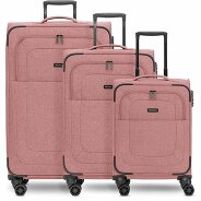 Redolz Essentials 12 THREE SET Set de valises à 4 roulettes 3 pièces avec soufflet extensible Foto du produit
