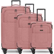 Redolz Essentials 12 THREE SET 4 roues Set de valises 3 pièces avec soufflet d'extension Foto du produit
