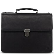 Jost Glasgow Attaché-case Protection RFID Cuir véritable 40 cm Compartiment ordinateur Foto du produit