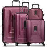 Redolz Essentials 14 Set de valises à 4 roulettes + Beautycase 4 pcs. avec soufflet extensible Foto du produit