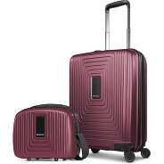 Redolz Essentials 14 Set de valises 2 pcs. trolley cabine avec soufflet extensible & Beautycase Foto du produit