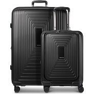 Redolz Essentials 14 Set de valises à 4 roulettes 2 pcs. compartiment pour ordinateur portable avec soufflet d'extension Foto du produit