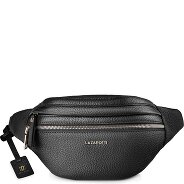 Lazarotti Sac banane en cuir « Bologna » à double fermeture éclair, à porter en bandoulière, 25 cm Foto du produit