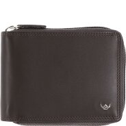 Golden Head Polo Porte-monnaie Protection RFID Cuir véritable 12.5 cm Foto du produit