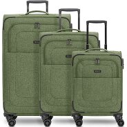 Redolz Essentials 12 THREE SET 4 roulettes Set de valises 3 pièces avec soufflet d'extension Foto du produit