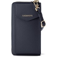 Lazarotti Porte-monnaie en cuir de Bologne à fermeture éclair, avec pochette pour téléphone portable, 19 cm Foto du produit