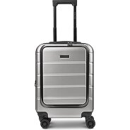 Police Dublin 4 roues Valise cabine S 54 cm Compartiment ordinateur avec soufflet d'extension Foto du produit