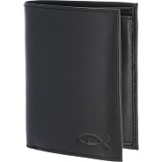 oxmox Leather Porte-monnaie Protection RFID Cuir véritable 13 cm Foto du produit