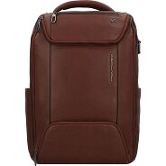 Piquadro Cronus Sac à dos professionnel Protection RFID Cuir véritable 41 cm Compartiment ordinateur Foto du produit