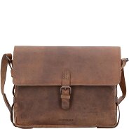 Harold's Messenger en cuir antique 35 cm Foto du produit