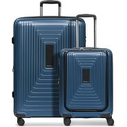 Redolz Essentials 14 Set de valises à 4 roulettes 2 pcs. compartiment pour ordinateur portable avec soufflet d'extension Foto du produit