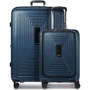 Redolz Essentials 14 Set de valises à 4 roulettes 2 pcs. compartiment pour ordinateur portable avec soufflet d'extension Foto du produit