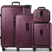 Redolz Essentials14 Set de valises à 4 roulettes Beautycase 4pcs avec soufflet extensible Laptopfach Foto du produit