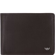 Golden Head Polo Porte-monnaie Protection RFID Cuir véritable 12 cm Foto du produit