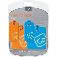 Go Travel Set d'étiquettes d'adresse 4 pcs. Foto du produit