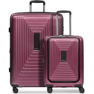 Redolz Essentials 14 Set de valises à 4 roulettes 2 pcs. compartiment pour ordinateur portable avec soufflet d'extension Foto du produit