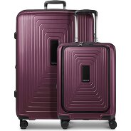 Redolz Essentials 14 Set de valises à 4 roulettes 2 pcs. compartiment pour ordinateur portable avec soufflet d'extension Foto du produit