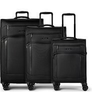 d&n Travel Line 9804 4 roues Set de valises 3 pièces avec soufflet d'extension Foto du produit