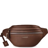 Lazarotti Sac banane en cuir « Bologna » à double fermeture éclair, à porter en bandoulière, 25 cm Foto du produit