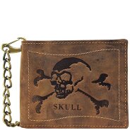 Greenburry Porte-monnaie Vintage Skull en cuir 12 cm Foto du produit
