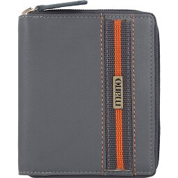 mano Don Leonardo Porte-monnaie RFID cuir 10 cm  Modéle 3