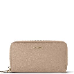 Lazarotti Bologna Leather XL Double Zip-Around Porte-monnaie RFID Cuir 20 cm  Modéle 11