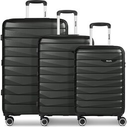 Bench Paris 4 roues Set de valises 3 pièces avec soufflet d'extension  Modéle 3