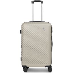 Check.In Paradise 2.0 4 roues Valise cabine M 68 cm avec soufflet d'extension  Modéle 2