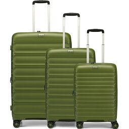 d&n Travel Line 4700 4 roulettes Set de valises 3 pièces avec soufflet d'extension  Modéle 4