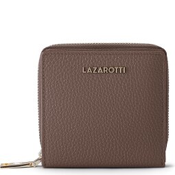 Lazarotti Porte-monnaie « Bologna » en cuir, taille moyenne, fermeture à glissière sur tout le pourtour, 10 cm  Modéle 11