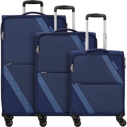 American Tourister Star Max 4 roulettes Set de valises 3 pièces avec soufflet d'extension  Modéle 2