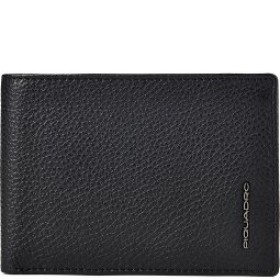 Piquadro Porte-monnaie Protection RFID Cuir véritable 13 cm  Modéle 1