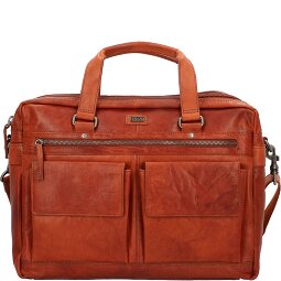 Spikes & Sparrow Porte-documents en cuir 41 cm compartiment pour ordinateur portable  Modéle 1