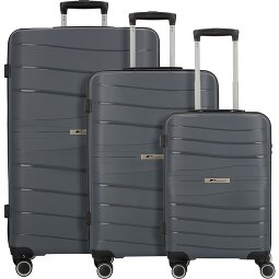 Cocoono Leon 4 roulettes Set de valises 3 pièces  Modéle 1