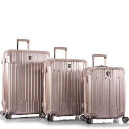 Heys Xtrak 4 roulettes Set de valises 3 pièces avec soufflet d'extension  Modéle 1