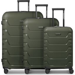 Smartbox Edition 01 4 roues Set de valises 3 pièces avec soufflet d'extension  Modéle 4