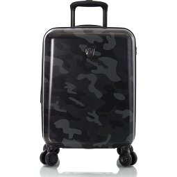 Heys Black Camo 4 roulettes Trolley de cabine S 53 cm avec soufflet d'extension  Modéle 3