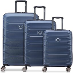 Delsey Paris Meteor 4 roulettes Set de valises 3 pièces avec soufflet d'extension  Modéle 2