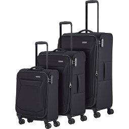 Travelite Chios 4 roulettes Set de valises 3 pièces avec soufflet d'extension  Modéle 3
