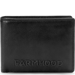 Farmhood Memphis Porte-monnaie Protection RFID Cuir véritable 12.5 cm  Modéle 1