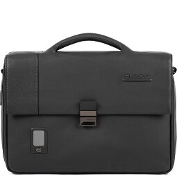 Piquadro Akron Porte-documents en cuir 42 cm Compartiment pour ordinateur portable  Modéle 1