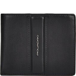 Piquadro Victor Porte-monnaie Protection RFID Cuir véritable 11 cm  Modéle 1