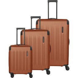 Travelite Dynamiic 4 roulettes Set de valises 3 pièces avec soufflet d'extension  Modéle 4